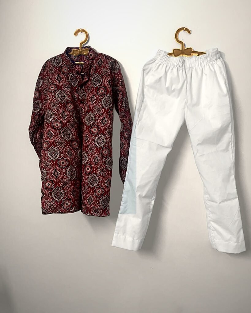 Shaan Cotton Kurta Pyjama Set